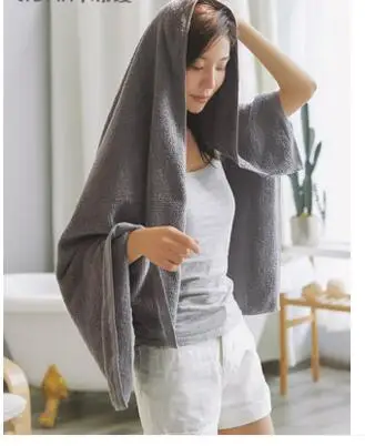 

soft thicken absorbent grey large towel cotton bath towel adult swimming towels beach