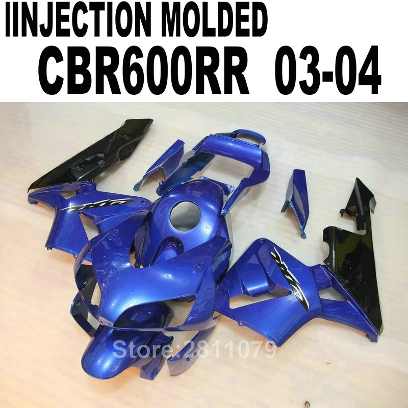 Injection bodywork fairing kit for Honda CBR600RR 03 04 blue black fairings set CBR600RR 2003 2004 AT25
Injection bodywork fairing kit for Honda CBR600RR 03 04 blue black fairings set CBR600RR 2003 2004 AT25