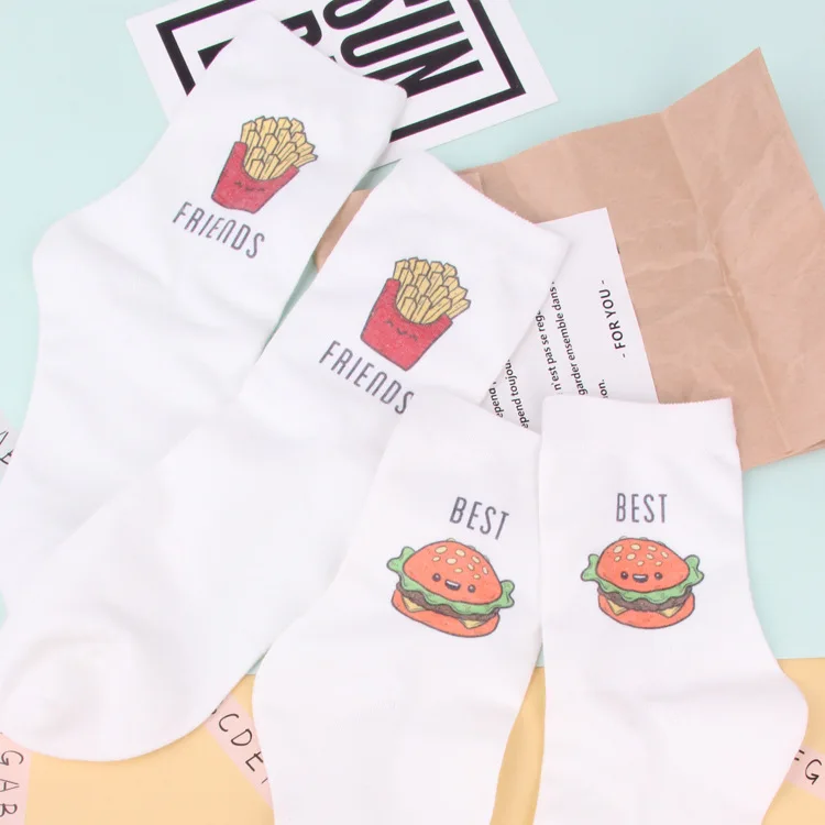 Adult Size Short Socks Big Mac French Fries Best Friends Ab Fashion Eyes Wink Burger Hamburger Fast Food Yummy Cotton Elastic
Adult Size Short Socks Big Mac French Fries Best Friends Ab Fashion Eyes Wink Burger Hamburger Fast Food Yummy Cotton Elastic