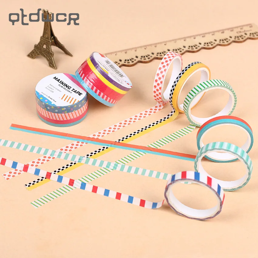 3PCS British Style Decor Washi Tape for DIY Album Scrapbook Japanese Stationery School Supplies
3PCS British Style Decor Washi Tape for DIY Album Scrapbook Japanese Stationery School Supplies