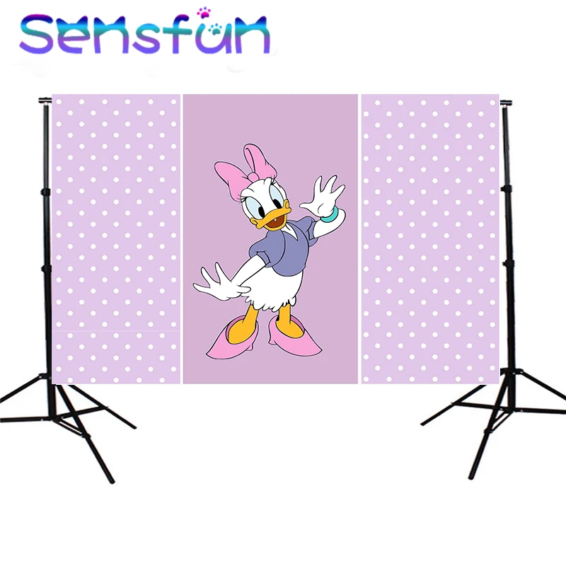 7x5ft light purple theme cartoon Donald duck Birthday Custom Photo Background Studio Backdrop Vinyl
7x5ft light purple theme cartoon Donald duck Birthday Custom Photo Background Studio Backdrop Vinyl