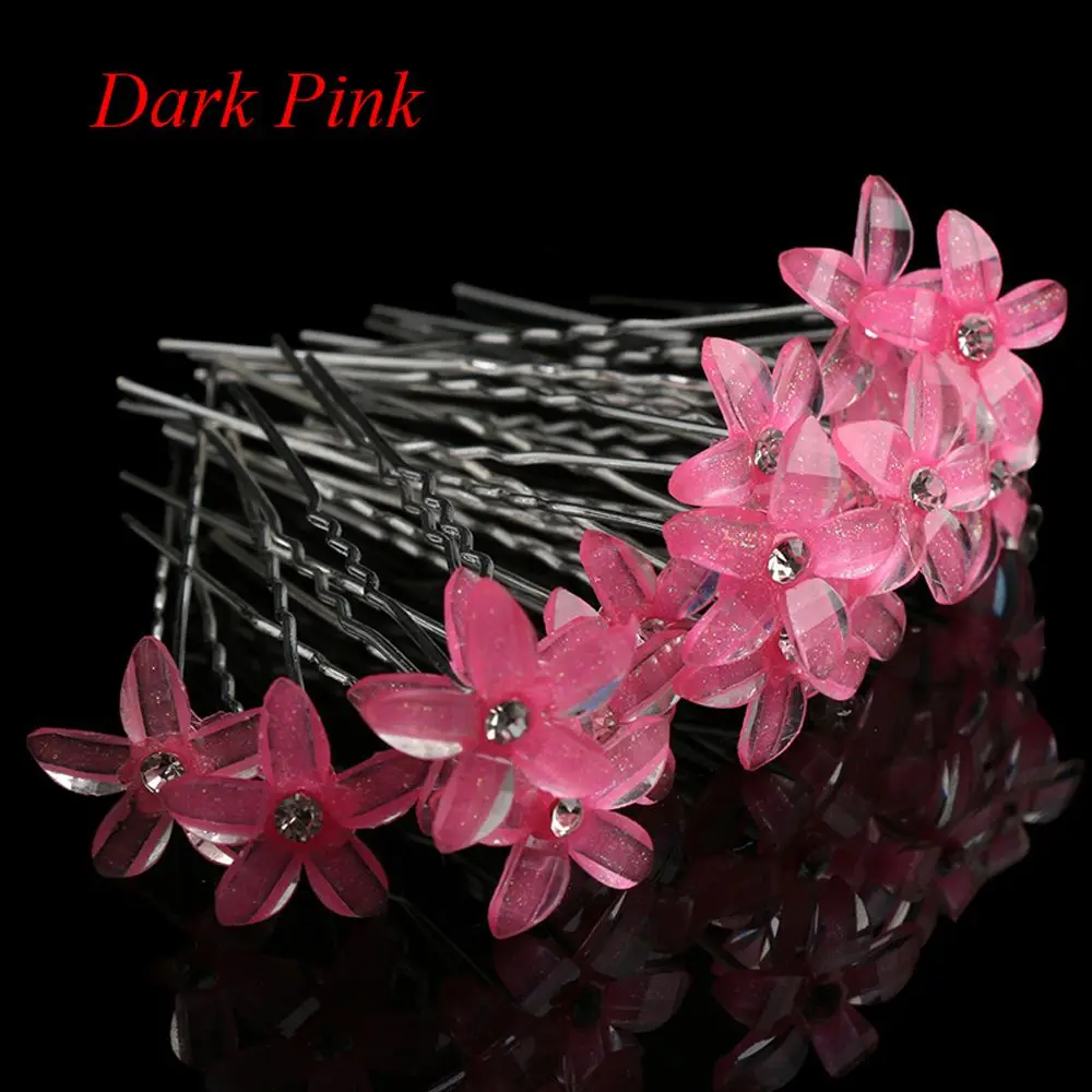 Hot Fashion 20PCS Spring Summer Elegant Crystal Rhinestone Flower Hair Pin Clips Women Wedding Bridal Hair Jewelry
Hot Fashion 20PCS Spring Summer Elegant Crystal Rhinestone Flower Hair Pin Clips Women Wedding Bridal Hair Jewelry