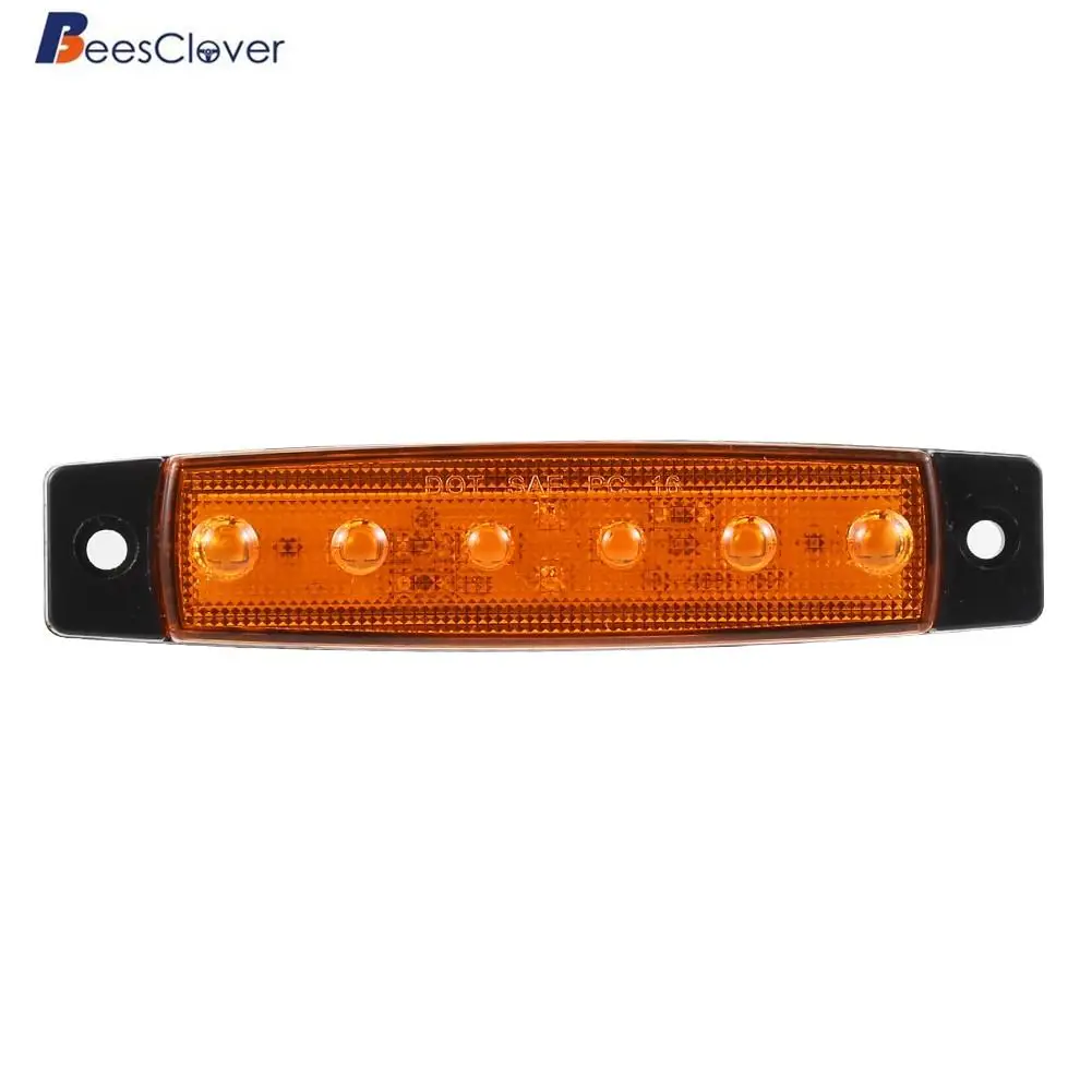 Adeeing 3.8" 6 LED SignalBright Side Marker Indicators Clearance Lamp Light for Truck Trailer Lorry pickup Led Marker Lights
Adeeing 3.8" 6 LED SignalBright Side Marker Indicators Clearance Lamp Light for Truck Trailer Lorry pickup Led Marker Lights