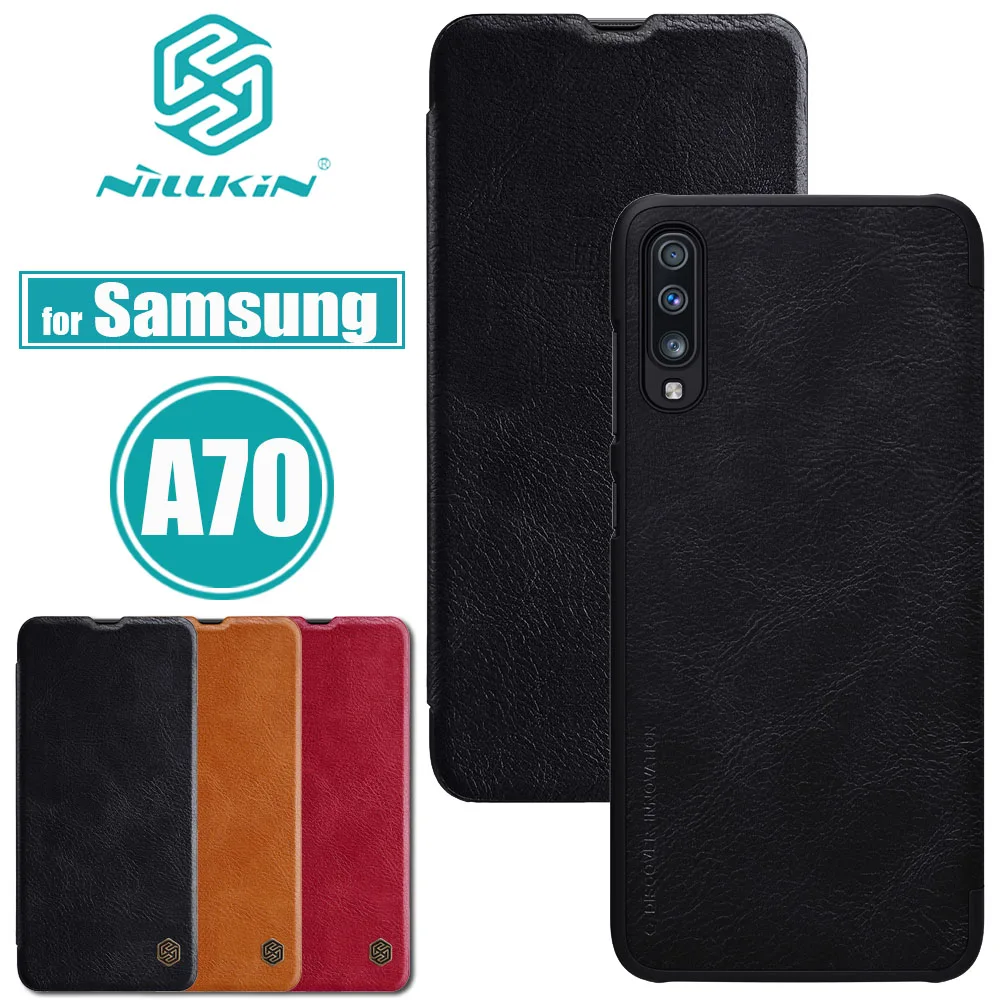 Nilkin for Samsung Galaxy A70 Case Cover Nillkin Soft PU Flip Leather Wallet Smart Phone Back Cases for Samsung A70 Capa
Nilkin for Samsung Galaxy A70 Case Cover Nillkin Soft PU Flip Leather Wallet Smart Phone Back Cases for Samsung A70 Capa