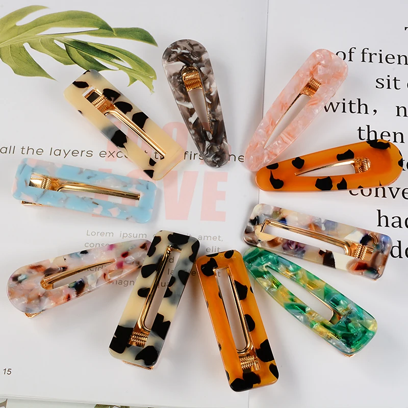 2019 Women Girls Acrylic Acetate Rectangle Headwear Hair Clips Tin Foil Sequins Hairpins Barrettes Headband Hair Accessories
2019 Women Girls Acrylic Acetate Rectangle Headwear Hair Clips Tin Foil Sequins Hairpins Barrettes Headband Hair Accessories