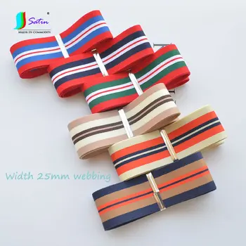 Width 25MM Colorful Stripe Webbing Hand-made Butterfly Knot Material Garment Hair Ornament Accessory High Quality Webbing A0063C
Width 25MM Colorful Stripe Webbing Hand-made Butterfly Knot Material Garment Hair Ornament Accessory High Quality Webbing A0063C