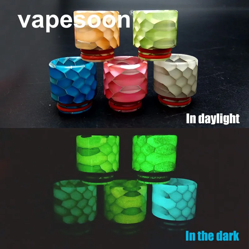 Luminous Cobra 810 Resin Drip Tip for TFV8 big baby X-priv I-Priv Kit TFV12 prince I just 3 tank Atomizer
Luminous Cobra 810 Resin Drip Tip for TFV8 big baby X-priv I-Priv Kit TFV12 prince I just 3 tank Atomizer