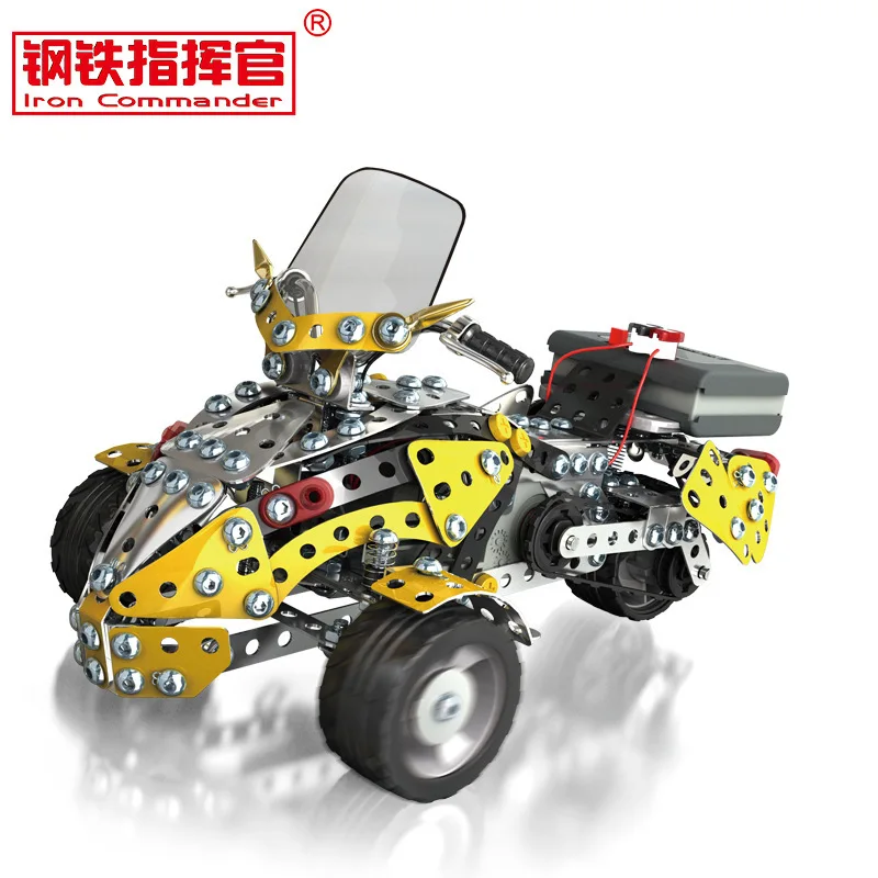 Estartek Iron Commander Block Toy Alloy Tricycle Motorcycle for Action Figure Fans Holidays Gift DIY 173pcs
Estartek Iron Commander Block Toy Alloy Tricycle Motorcycle for Action Figure Fans Holidays Gift DIY 173pcs