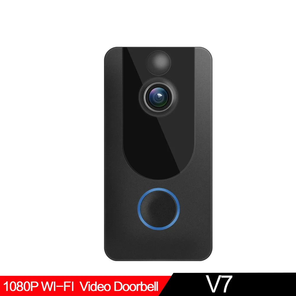 Smart Video 1080P Visual Call Intercom Door Bell Infrared Night Vision Remote Record Home Security Monitoring Doorbell Camera
Smart Video 1080P Visual Call Intercom Door Bell Infrared Night Vision Remote Record Home Security Monitoring Doorbell Camera