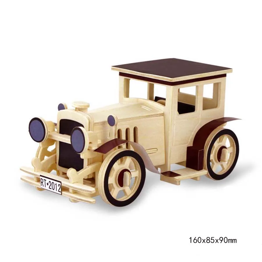 ROBOTIME 3D Wooden Model Building Assembly Puzzle Games Wood Classic Car Educational Graffiti Coloring Toys for Children
ROBOTIME 3D Wooden Model Building Assembly Puzzle Games Wood Classic Car Educational Graffiti Coloring Toys for Children