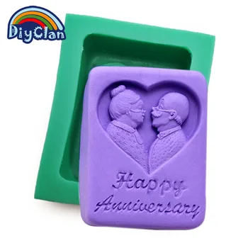 Happy Anniversary Grow Old Together Silicone Soap Molds For Cake Decorating Aroma Mould Handmade Candle Chocolate Mold S0300FF
Happy Anniversary Grow Old Together Silicone Soap Molds For Cake Decorating Aroma Mould Handmade Candle Chocolate Mold S0300FF