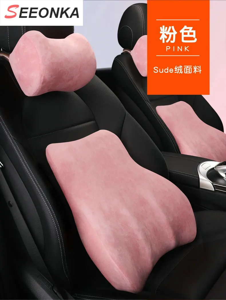 Orthopedic Back Pillow Car Auto Seat Supports Back Cushion and Headrest Neck Pillow Kit Memory Cotton Foam Driver Spine Pain
Orthopedic Back Pillow Car Auto Seat Supports Back Cushion and Headrest Neck Pillow Kit Memory Cotton Foam Driver Spine Pain