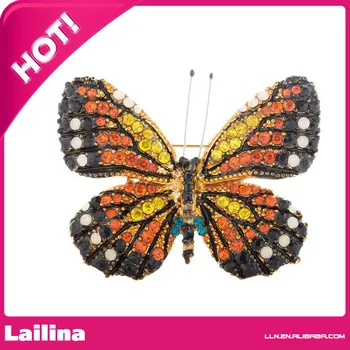 Mix Color Elegant Rhinestone Butterfly Brooch Pin 2" Hot Sell
Mix Color Elegant Rhinestone Butterfly Brooch Pin 2" Hot Sell