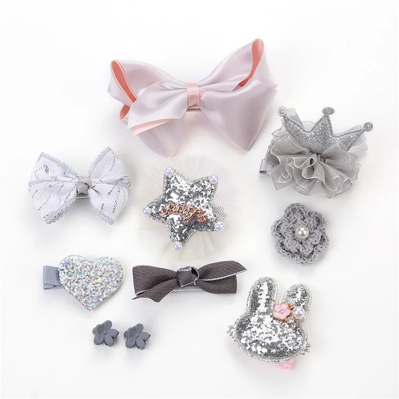 Girls Headwear Big Bow Baby Hair Clips Fashion Set 10 Pcs Hairpins For Kids Hair Rope Baby Accessories Head Wear Sets Gift Box
Girls Headwear Big Bow Baby Hair Clips Fashion Set 10 Pcs Hairpins For Kids Hair Rope Baby Accessories Head Wear Sets Gift Box