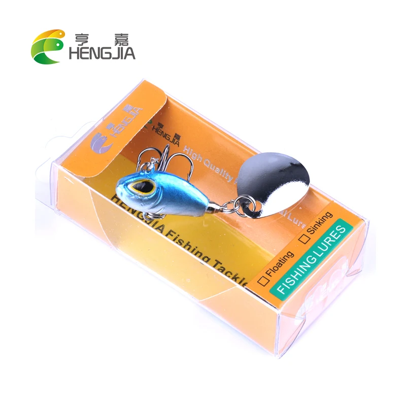 HENGJIA 1PC VIB spinneraits hard metal lead fishing lures artificial wobblers sinking fishing baits pesca fishing tackles
HENGJIA 1PC VIB spinneraits hard metal lead fishing lures artificial wobblers sinking fishing baits pesca fishing tackles