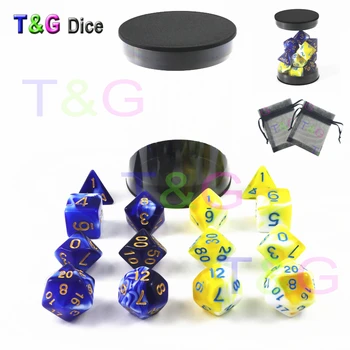 Top Sale 14pcs Polyhedron Role Playing Dice with A High Quality Portable Tube for Dnd Board Game
Top Sale 14pcs Polyhedron Role Playing Dice with A High Quality Portable Tube for Dnd Board Game