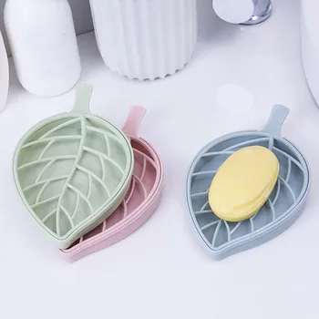 Multi-functional Soap Dish Holder Bathroom Shower Leaf Shape Soap Box Household Storage Plate Tray Case Container
Multi-functional Soap Dish Holder Bathroom Shower Leaf Shape Soap Box Household Storage Plate Tray Case Container