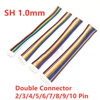 5PCS 10CM SH 1.0 Wire Cable Connector DIY SH1.0 JST 2/3/4/5/6/7/8/9/10 Pin Electronic Line Double Connect Terminal Plug 28AWG
5PCS 10CM SH 1.0 Wire Cable Connector DIY SH1.0 JST 2/3/4/5/6/7/8/9/10 Pin Electronic Line Double Connect Terminal Plug 28AWG