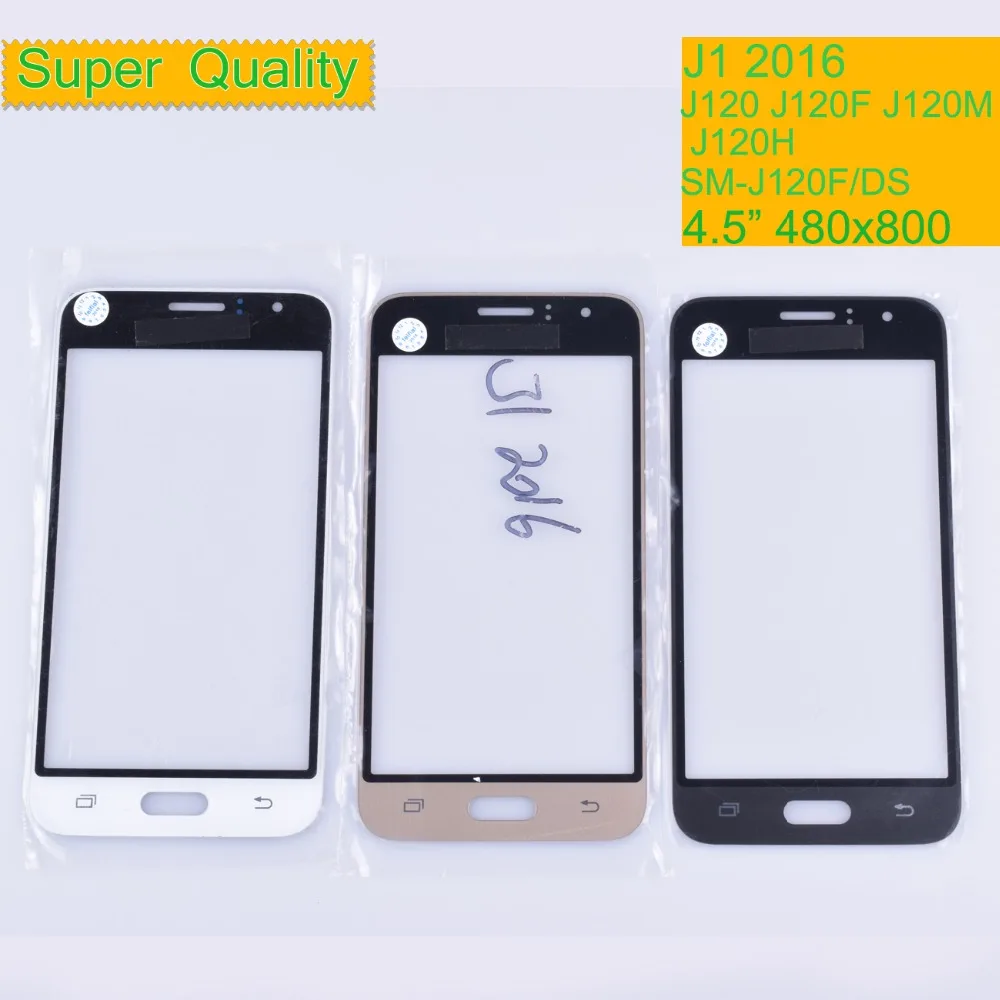 Replacement For Samsung Galaxy J1 2016 J120 Touch Screen Front Glass Panel Outer Lens With OCA Glue
Replacement For Samsung Galaxy J1 2016 J120 Touch Screen Front Glass Panel Outer Lens With OCA Glue