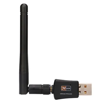 Adaptador de rede WiFi 600 Mbps Dual Band 2.4/5Ghz Wireless USB WiFi Network Adapter w/Antenna 802.11AC Jul20 Drop Shipping
Adaptador de rede WiFi 600 Mbps Dual Band 2.4/5Ghz Wireless USB WiFi Network Adapter w/Antenna 802.11AC Jul20 Drop Shipping