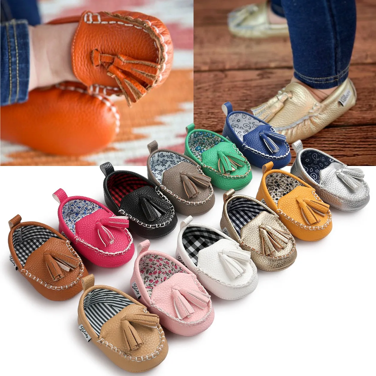 spring and autumn leather baby moccasins slip-on casual toddler shoes infant children's shoes
spring and autumn leather baby moccasins slip-on casual toddler shoes infant children's shoes