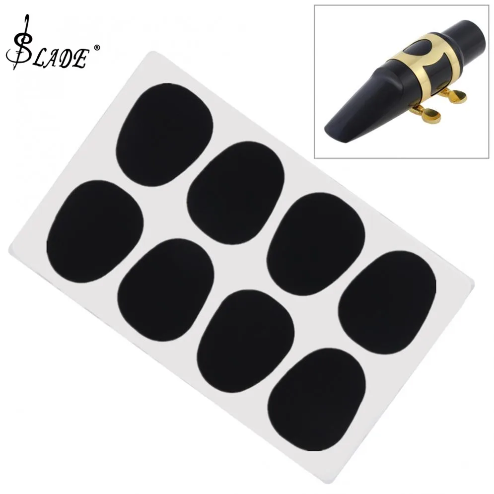 SLADE 8pcs 8pcs Standard 0.8mm Alto Tenor Saxophone Mouthpiece Cushions Pads Woodwind Musical Instruments Parts Accessories
SLADE 8pcs 8pcs Standard 0.8mm Alto Tenor Saxophone Mouthpiece Cushions Pads Woodwind Musical Instruments Parts Accessories