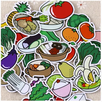32pcs Creative kawaii self-made vegetables and fruits food stickers beautiful stickers /decorative sticker /DIY craft photo alb
32pcs Creative kawaii self-made vegetables and fruits food stickers beautiful stickers /decorative sticker /DIY craft photo alb