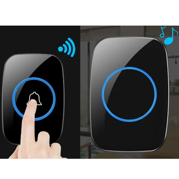 Aterproof Wireless Doorbell Operating at over 900-Feet Range with 38 Chimes Door Ring
Aterproof Wireless Doorbell Operating at over 900-Feet Range with 38 Chimes Door Ring