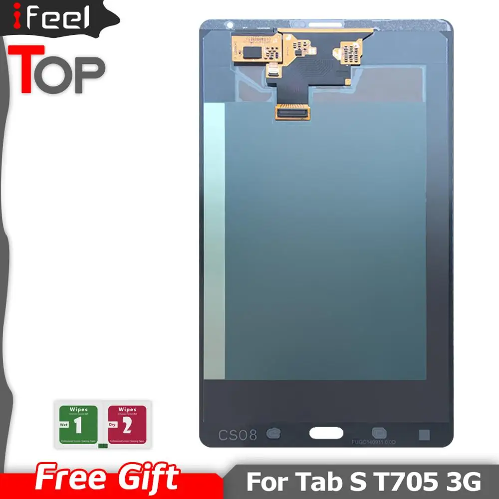 IFEEL 100% протестированная сборка Панель Ремонт для Samsung GALAXY Tab S T705 LTE 3G 8 4 "ЖК