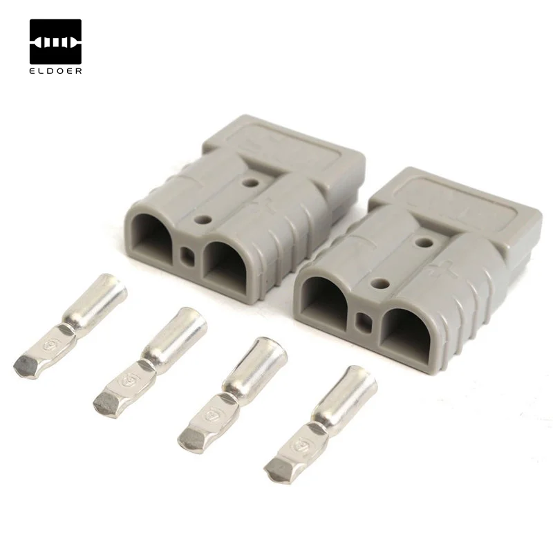 New Arrival 2pcs Battery Quick Connector Kit 600V 50A 6AWG Plug Connect Disconnect Winch Trailer 46x34mm Electronics Stocks
New Arrival 2pcs Battery Quick Connector Kit 600V 50A 6AWG Plug Connect Disconnect Winch Trailer 46x34mm Electronics Stocks