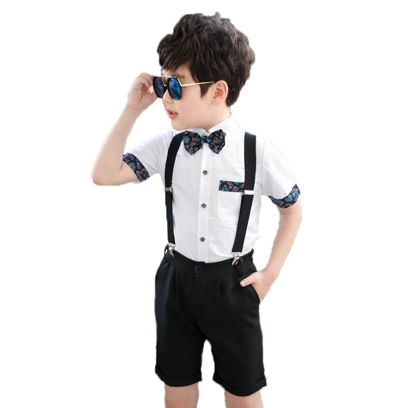 Brand Flower Boys Summer Wedding Party Overall Suits with Bowtie Formal School Kids Performance Suits Birthday Dress Bib Pants
Brand Flower Boys Summer Wedding Party Overall Suits with Bowtie Formal School Kids Performance Suits Birthday Dress Bib Pants