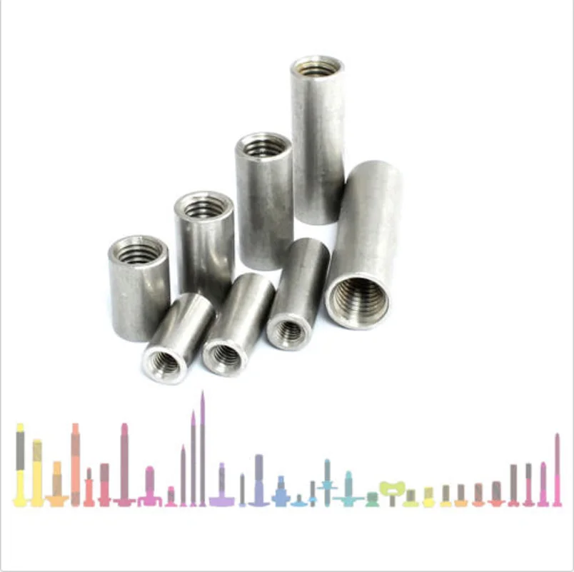 A2 Stainless Steel M6 Round Studding Connector Nuts All Thread Rod Bar Sleeve Tube 6mm 20-30mm
A2 Stainless Steel M6 Round Studding Connector Nuts All Thread Rod Bar Sleeve Tube 6mm 20-30mm