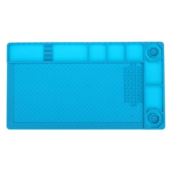 380 x 210 x 9mm Heat-resistant Soldering Mat BGA Soldering Station Insulation Silicone Pad Maintenance Platform
380 x 210 x 9mm Heat-resistant Soldering Mat BGA Soldering Station Insulation Silicone Pad Maintenance Platform