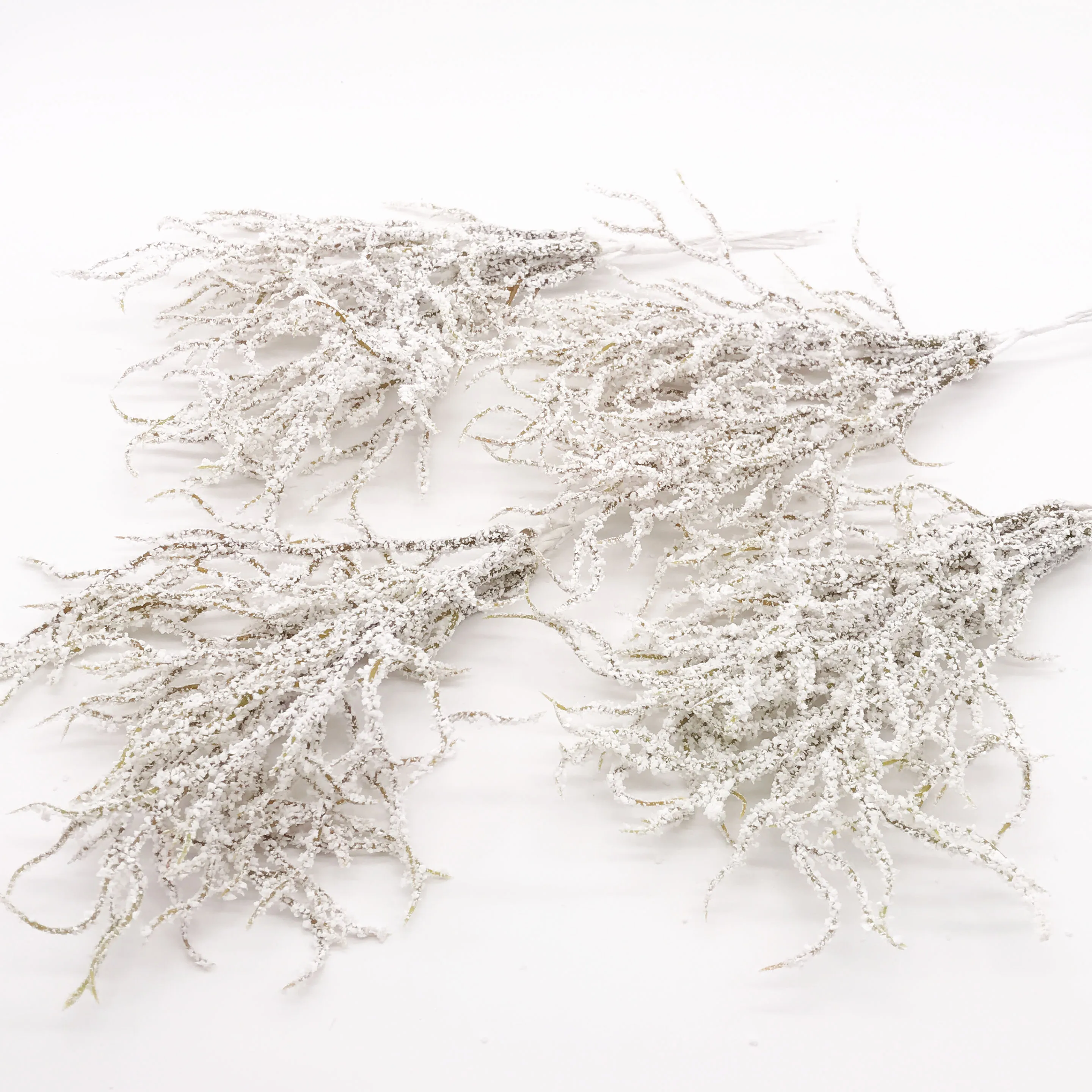 Искусственная белая трава 6 шт. искусственные цветы для свадьбы Рождества декор
