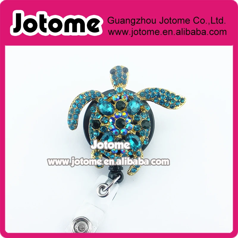 50pcs/lot Turquoise Rhinestone Sea Turtle Badge Reel Nurse Badge Retractable ID Badge Holder
50pcs/lot Turquoise Rhinestone Sea Turtle Badge Reel Nurse Badge Retractable ID Badge Holder