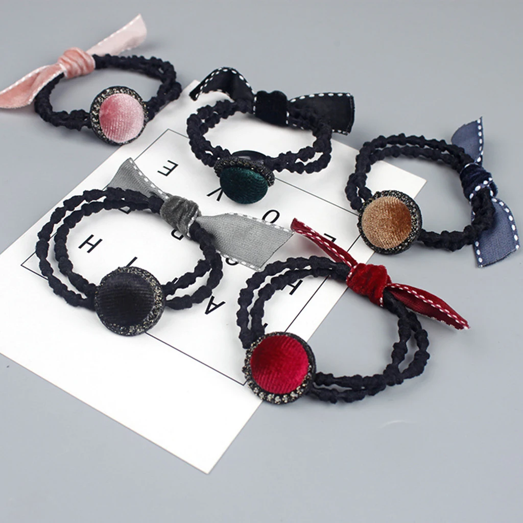 6Pcs Bow Knot Elastic Hair Ties Rope Ponytail Holder Headwear Elastic Hair Bands Girls Women Sparking Headdress Hair Accessory
6Pcs Bow Knot Elastic Hair Ties Rope Ponytail Holder Headwear Elastic Hair Bands Girls Women Sparking Headdress Hair Accessory