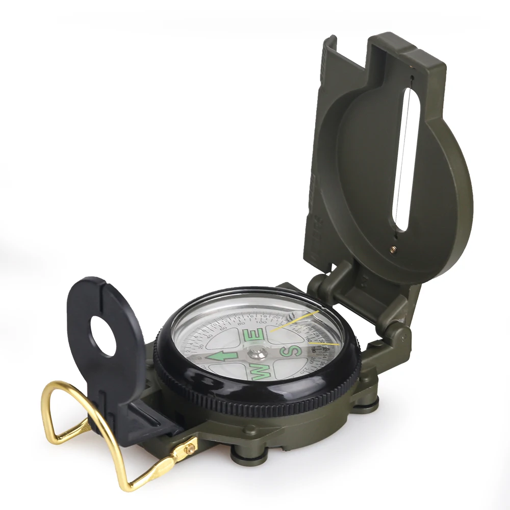 Portable Folding Lens Compass Military Multifunction Mini Survival Hiking Compass Outdoor Campass Tool
Portable Folding Lens Compass Military Multifunction Mini Survival Hiking Compass Outdoor Campass Tool