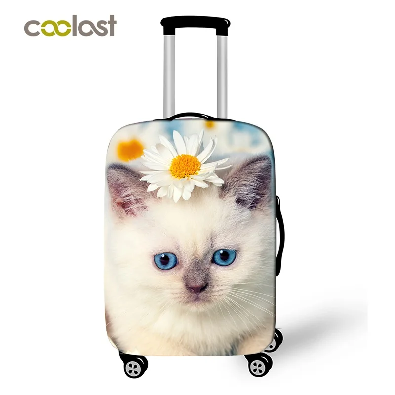 Cute Cat Luggage Cover for 18 to 32 Inch Trolley Case Bag Husky Pug Suitcase Protective Cover Trip Dust Cover Travel Accessories
Cute Cat Luggage Cover for 18 to 32 Inch Trolley Case Bag Husky Pug Suitcase Protective Cover Trip Dust Cover Travel Accessories