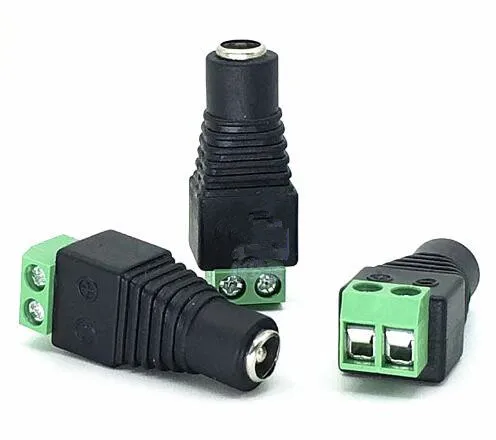 Connection Terminal No Welding DC Plug 5.5 * 2.1MM female Connector Power Plug Monitor Camera Power Connector
Connection Terminal No Welding DC Plug 5.5 * 2.1MM female Connector Power Plug Monitor Camera Power Connector
