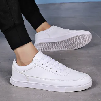 UPUPER New Leather Sneakers Men Skateboarding Shoes Men Flats White Shoes Low Casual Walking Shoes Non-slip Chaussure Homme
UPUPER New Leather Sneakers Men Skateboarding Shoes Men Flats White Shoes Low Casual Walking Shoes Non-slip Chaussure Homme