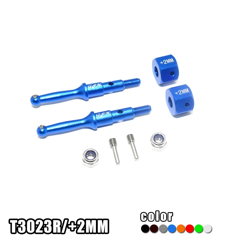 1/8 весы TAMIYA T3-01 танцующий гонщик 57405 сплав алюминия вал заднего колеса W.