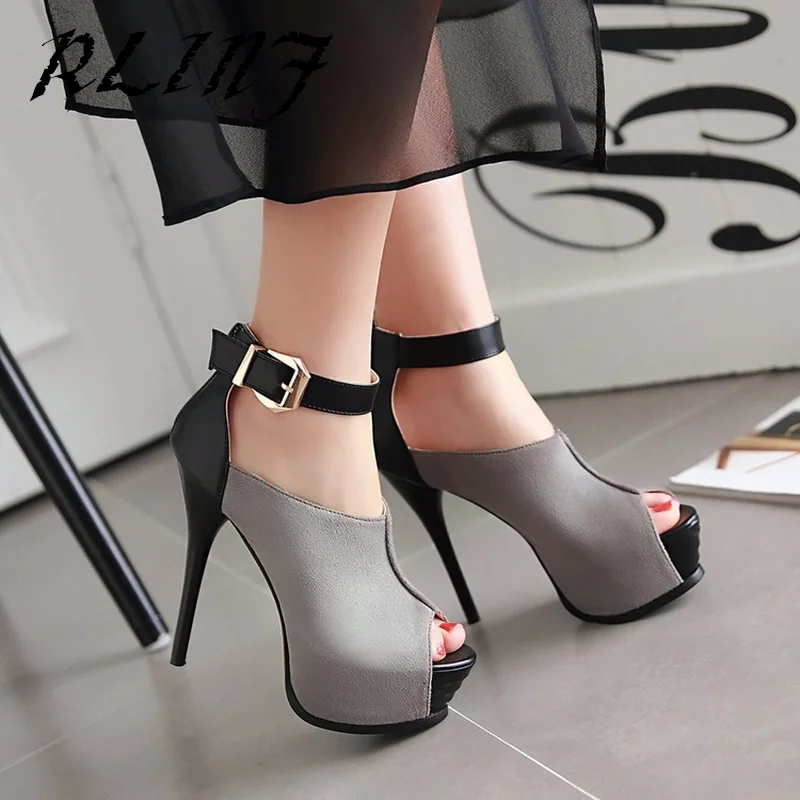 RLINF Women Pumps Spring Peep Toe Gladiator High Heels High-heeled Fish Mouth Waterproof Platform Size Code 33-43 Shoes
RLINF Women Pumps Spring Peep Toe Gladiator High Heels High-heeled Fish Mouth Waterproof Platform Size Code 33-43 Shoes
