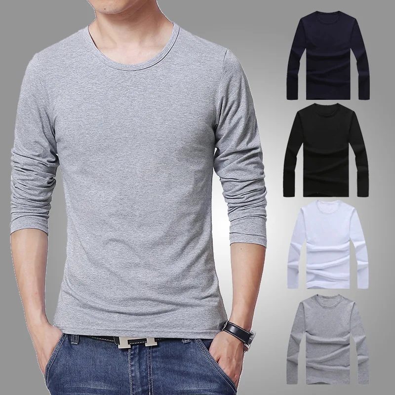 2019 MRMT men's T shirt 3 Basic colors Long Sleeve Slim T-shirt young men Pure color tee shirt 3XL size O neck Free Shipping
2019 MRMT men's T shirt 3 Basic colors Long Sleeve Slim T-shirt young men Pure color tee shirt 3XL size O neck Free Shipping