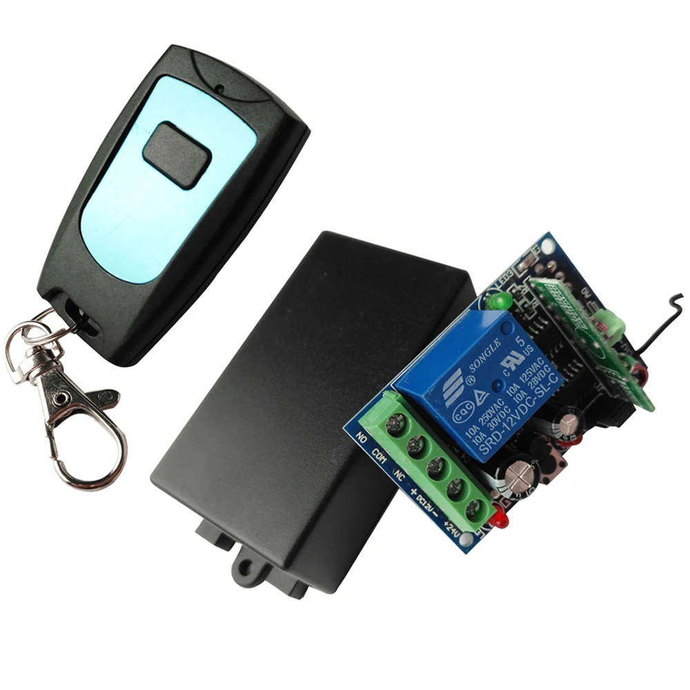 433Mhz Universal Wireless Remote Control Switch AC 250V 110V 220V 1CH Relay Receiver and Transmitter for Electronic Lock Access
433Mhz Universal Wireless Remote Control Switch AC 250V 110V 220V 1CH Relay Receiver and Transmitter for Electronic Lock Access