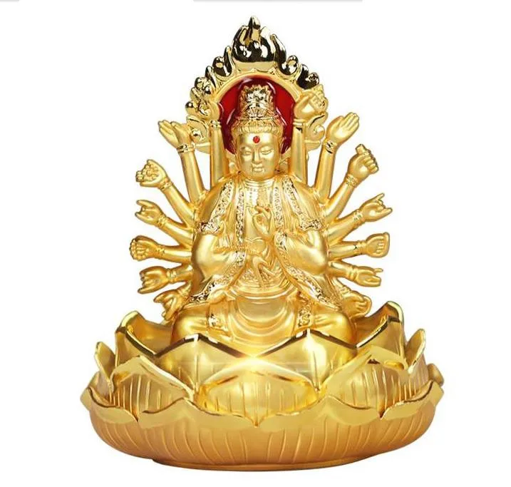 Avalokitesvara guanyin Buddha Statue creative double-sided buddha ornaments buddhism crafts decoration 12cm Avalokitesvara Bless
Avalokitesvara guanyin Buddha Statue creative double-sided buddha ornaments buddhism crafts decoration 12cm Avalokitesvara Bless