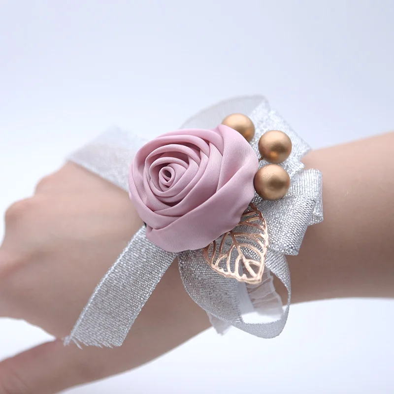Fashion Artificial Wrist Flower Bridesmaid Sisters Hand Flowers Prom Wedding Bracelet Accessories Gifts For Guests Bridal
Fashion Artificial Wrist Flower Bridesmaid Sisters Hand Flowers Prom Wedding Bracelet Accessories Gifts For Guests Bridal