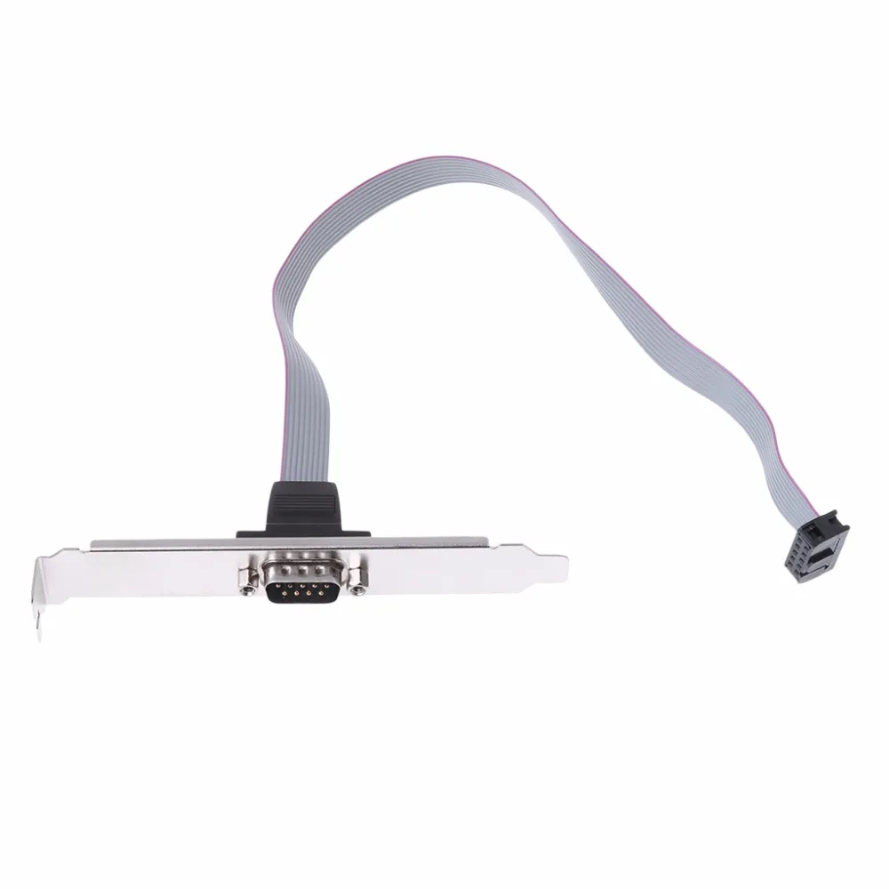 1Pc Serial 9 Pin DB9 RS232 Motherboard Com Port Ribbon Cable Connector Bracket New
1Pc Serial 9 Pin DB9 RS232 Motherboard Com Port Ribbon Cable Connector Bracket New