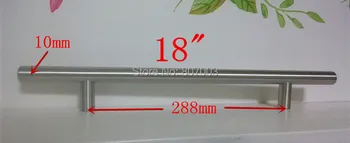 (Diameter 10mm,Length:450mm) 18" 10pcs/lot Furniture Hardware Kitchen Cabinet Handle, Bar Pull Handle Stainless Steel T Handles
(Diameter 10mm,Length:450mm) 18" 10pcs/lot Furniture Hardware Kitchen Cabinet Handle, Bar Pull Handle Stainless Steel T Handles