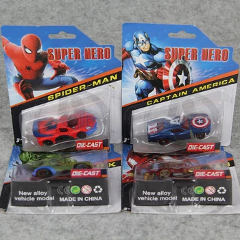 Superhero Anime Peripheral Childrens Birthday Gift Captain America Car Toy 7.5cm Hulk Spiderman Ironman Alloy Model Car
Superhero Anime Peripheral Childrens Birthday Gift Captain America Car Toy 7.5cm Hulk Spiderman Ironman Alloy Model Car