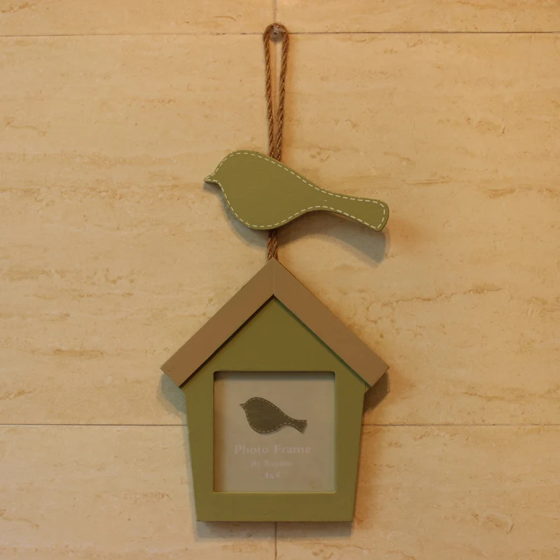 Sing Bird House Combination Photo Frame Hangable Wooden Photo Wall with String Decorative Green Picture Frame Gift Home Decor
Sing Bird House Combination Photo Frame Hangable Wooden Photo Wall with String Decorative Green Picture Frame Gift Home Decor
